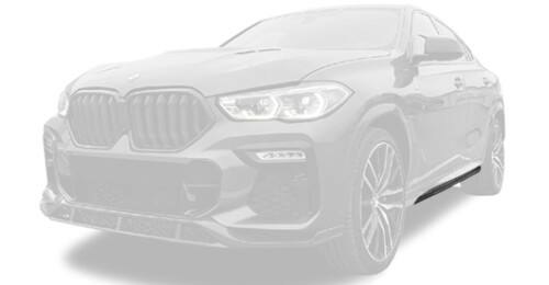 Карбоновые пороги для BMW X6 G06 / X6M F96