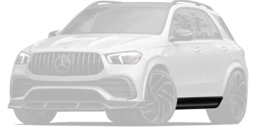 Пороги для Mercedes-Benz GLE V167