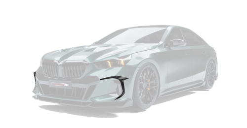Carbon-Einsätze für die Frontstoßstange für BMW 5 G60