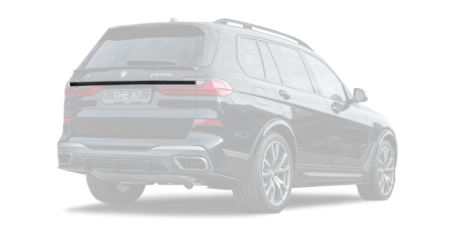Carbon Heckkofferraumeinsatz für BMW X7