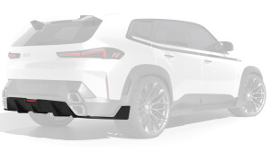 Rear bumper diffuser