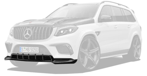 Frontsplitter für Mercedes-Benz GLS X166