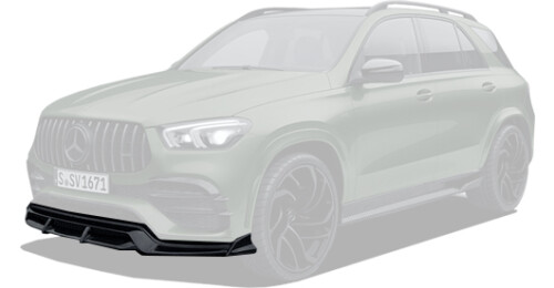 Карбоновая губа для Mercedes-Benz GLE V167
