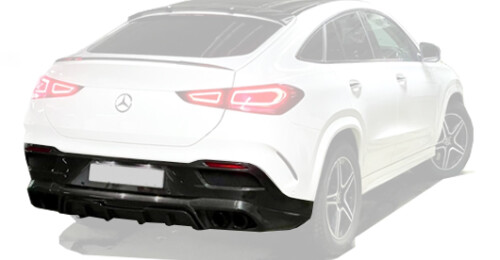 Carbon heckdiffusor für Mercedes-benz GLE Coupe c167