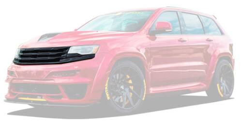 Решетка радиатора для JEEP GC WK2
