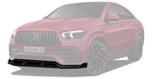 Карбоновая губа для Mercedes-Benz GLE Coupe C167