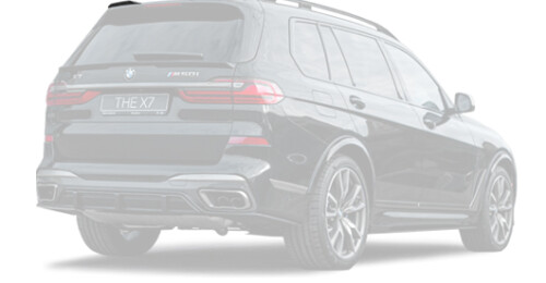 Dachspoiler für BMW X7