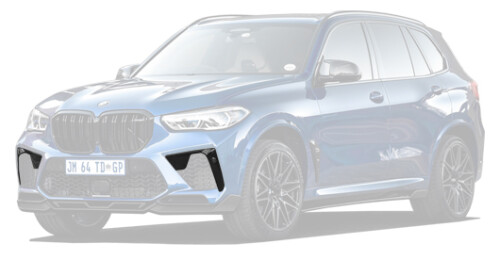 Карбоновые накладки на боковые воздухозаборники для BMW X5M F95