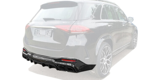 Carbon heckdiffusor für Mercedes-benz GLE V167