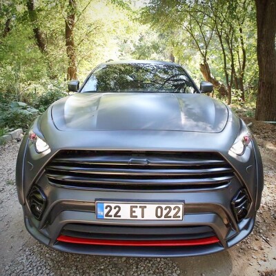 Infinity QX70 Widebody-Kit für Herrn Tuzcu in Edirne