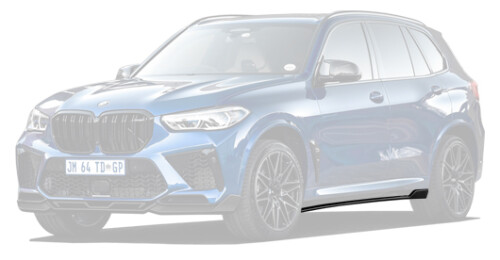 Карбоновые пороги для BMW X5M F95